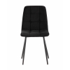 Стул Oliver велюр черный