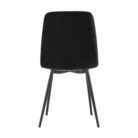 Стул Oliver велюр черный