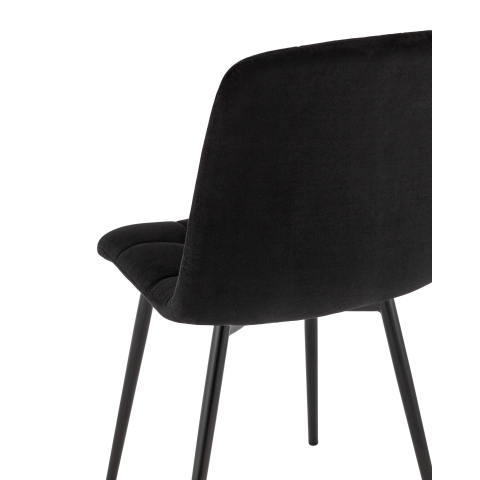 Стул Oliver велюр черный