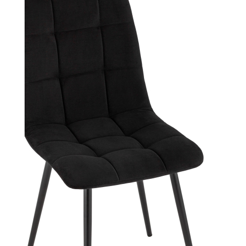 Стул Oliver велюр черный