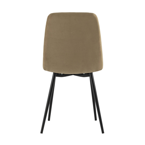 Стул Oliver велюр капучино