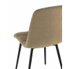 Стул Oliver велюр капучино