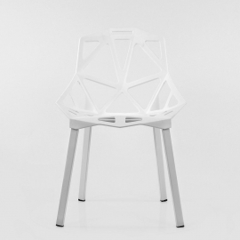 Пластиковый стул One белый