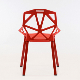 Пластиковый стул One красный