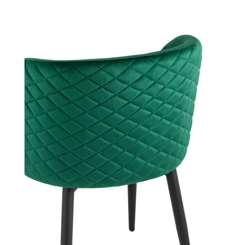 Стул Оскар велюр изумрудный
