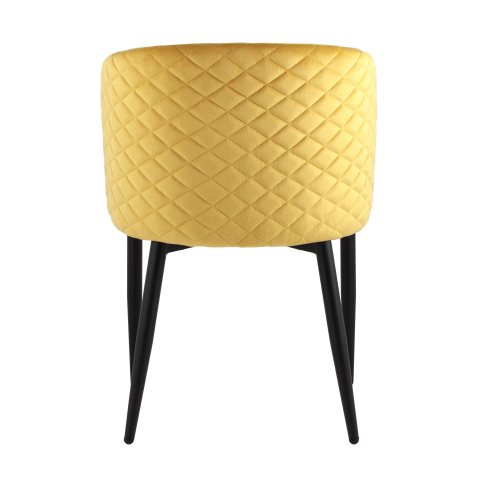 Стул Оскар велюр оранжевый