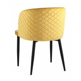 Стул Оскар велюр оранжевый