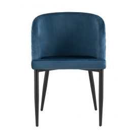 Стул Оскар велюр сине-зеленый