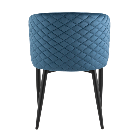 Стул Оскар велюр сине-зеленый