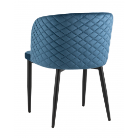 Стул Оскар велюр сине-зеленый