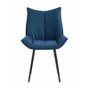 Стул Осло велюр синий