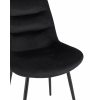 Стул Остин велюр черный