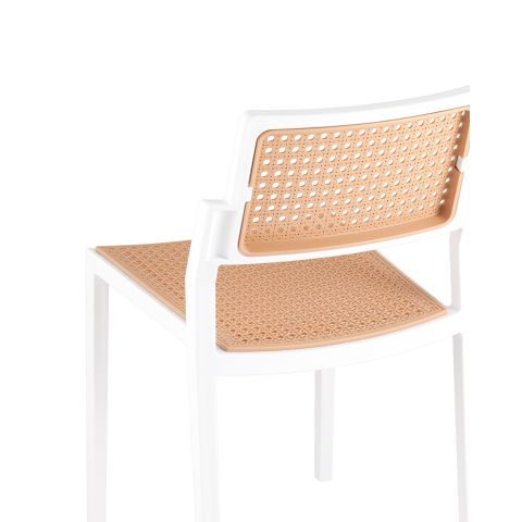 Стул пластиковый Milto белый