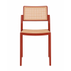 Стул пластиковый Milto красный