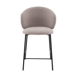 Стул полубарный Блейз букле светло-серый