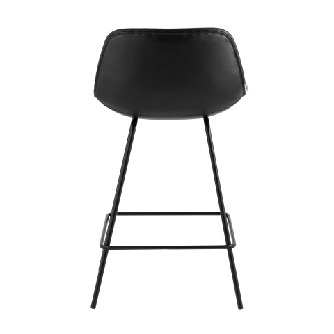 Стул полубарный Деймон экокожа черный