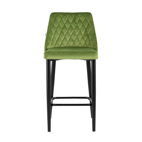 Стул полубарный Диего велюр травяной