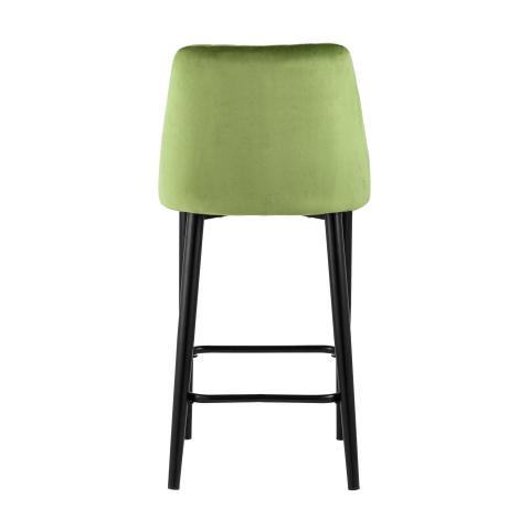 Стул полубарный Диего велюр травяной