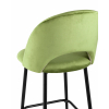 Стул полубарный Меган велюр травяной