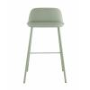 Стул полубарный Mist серо-зеленый 4 шт