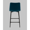Стул полубарный Одди Diamond велюр синий