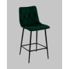 Стул полубарный Одди Diamond велюр темно-зеленый
