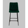 Стул полубарный Одди Diamond велюр темно-зеленый