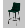 Стул полубарный Одди Diamond велюр темно-зеленый