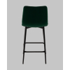 Стул полубарный Одди Diamond велюр темно-зеленый