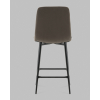 Стул полубарный Одди велюр темно-серый