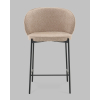 Стул полубарный Тисдейл букле бежевый