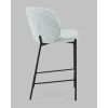 Стул полубарный Тисдейл букле светло-голубой