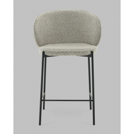 Стул полубарный Тисдейл букле светло-зеленый