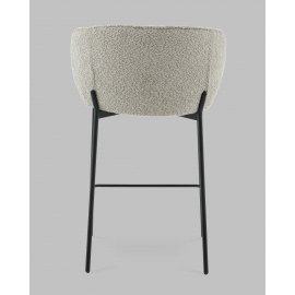 Стул полубарный Тисдейл букле светло-зеленый