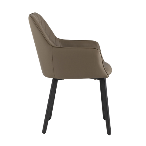 Стул Прайм экокожа коричневая