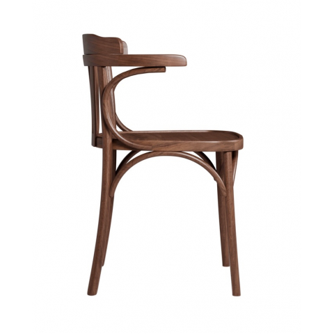 Венский стул Роза цвет орех 323 с подлокотниками