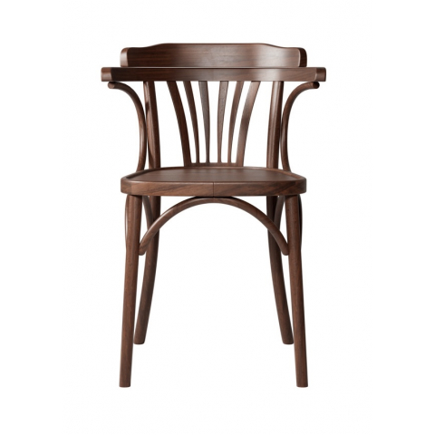 Венский стул Роза цвет орех 323 с подлокотниками