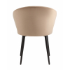 Стул с подлокотниками Codo велюр капучино