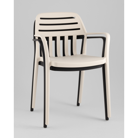 Кресло Siena пластик черный