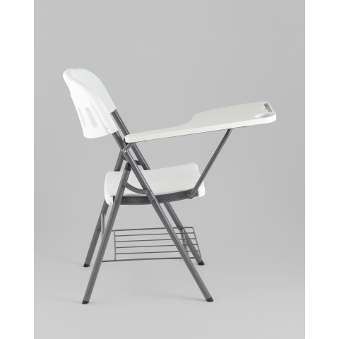 Стул складной банкетный со столиком и полкой