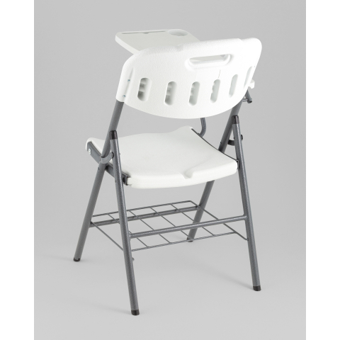 Стул складной банкетный со столиком и полкой