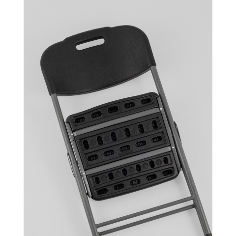 Стул складной банкетный черный