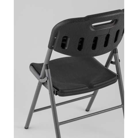 Стул складной банкетный черный