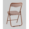 Стул складной Джонни рогожка капучино каркас капучино