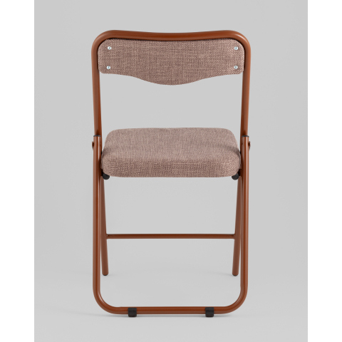 Стул складной Джонни рогожка капучино каркас капучино