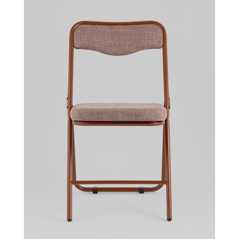 Стул складной Джонни рогожка капучино каркас капучино