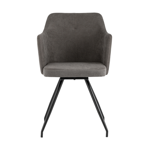 Стул Слинг вращающийся серо-коричневый