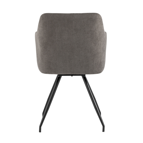 Стул Слинг вращающийся серо-коричневый