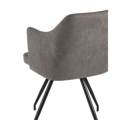 Стул Слинг вращающийся серо-коричневый