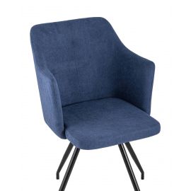 Стул Слинг вращающийся синий